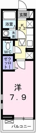 アラモードＦⅡの物件間取画像